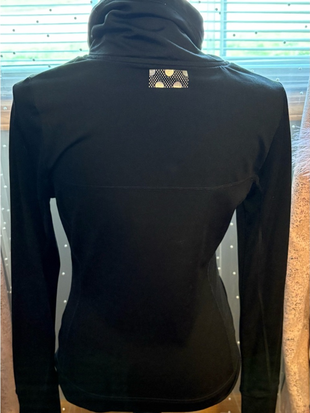 Pink Ultimate Black Funnel Neck Long-Sleeve - Picture 4 of 5